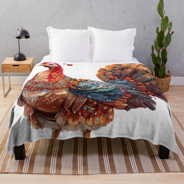 Item preview, Ornate Thanksgiving Turkey Art designed and sold by AnnDesignStudio.