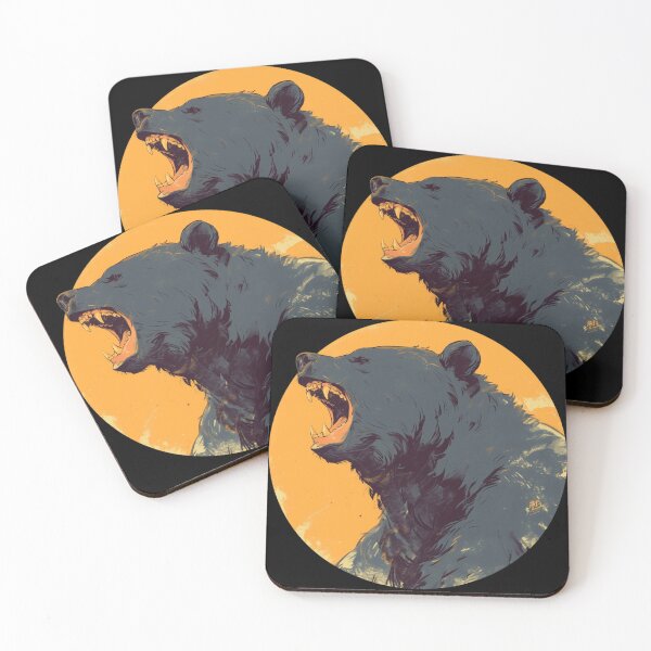 Item preview, Drawing Angry Bear  designed and sold by SMARTKIT  DESIGNAGENCY.