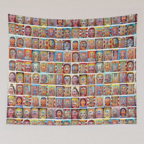 Item preview, woman head series designed and sold by Diego Manuel Rodriguez.