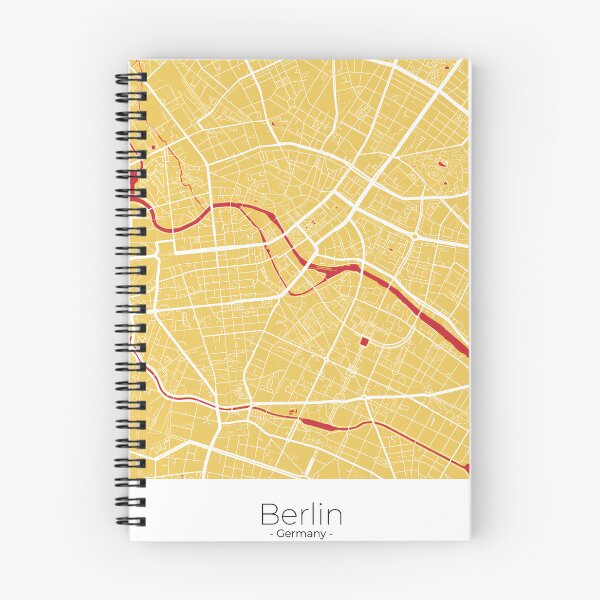 Item preview, Berlin Map designed and sold by TerraFrame.
