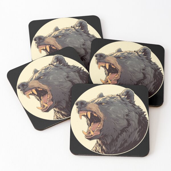 Item preview, Drawing Angry Bear  designed and sold by SMARTKIT  DESIGNAGENCY.