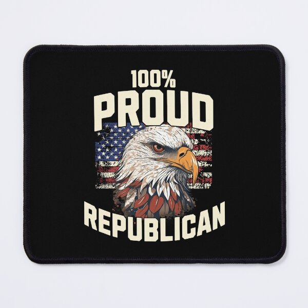 Item preview, 100% Proud Republican designed and sold by NuttySqueaky.