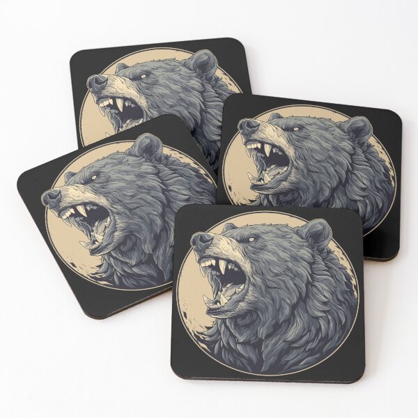Item preview, Drawing Angry Bear  designed and sold by SMARTKIT  DESIGNAGENCY.