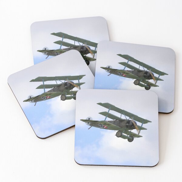 Item preview, Fokker Dr1 Triplane replica in flight designed and sold by MartinPhotos.