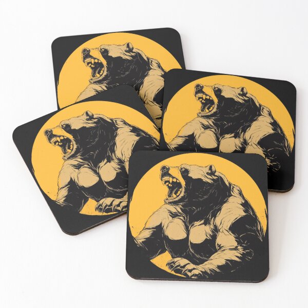 Item preview, Drawing Angry Bear  designed and sold by SMARTKIT  DESIGNAGENCY.