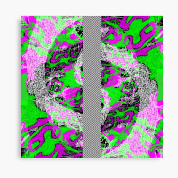 Structured chaos Canvas Print