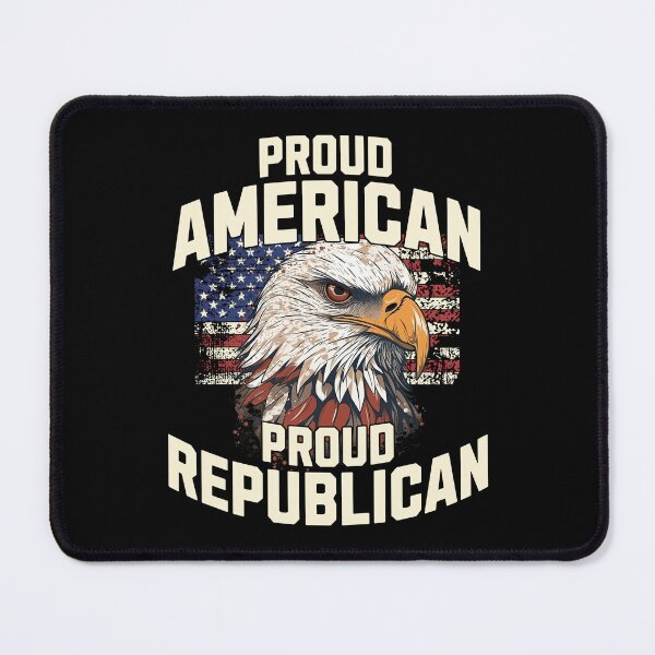 Item preview, Proud American. Proud Republican designed and sold by NuttySqueaky.