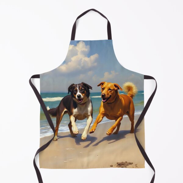 Item preview, Dogs playing at the beach designed and sold by Gaspar Avila.