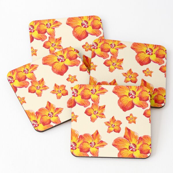 Artikelvorschau, Hibiskus-Muster entworfen und verkauft von Lys-Design.