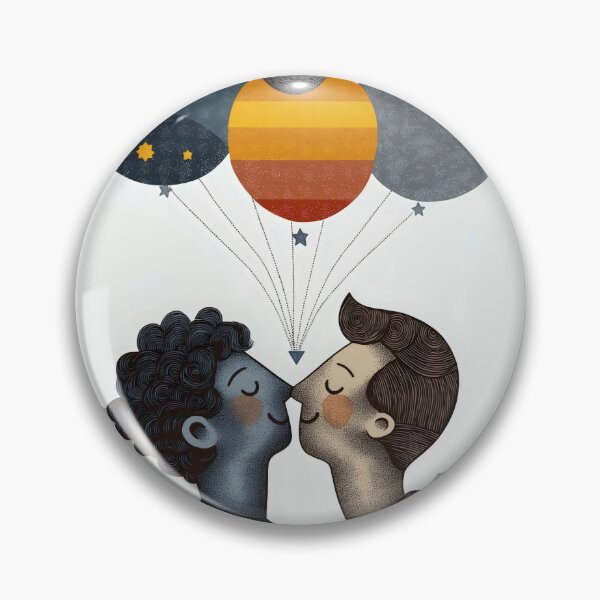 Item preview, Hopes, Dreams & Balloons. LBTQ illustration designed and sold by Shoot-The-Moon.
