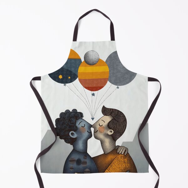 Item preview, Hopes, Dreams & Balloons. LBTQ illustration designed and sold by Shoot-The-Moon.