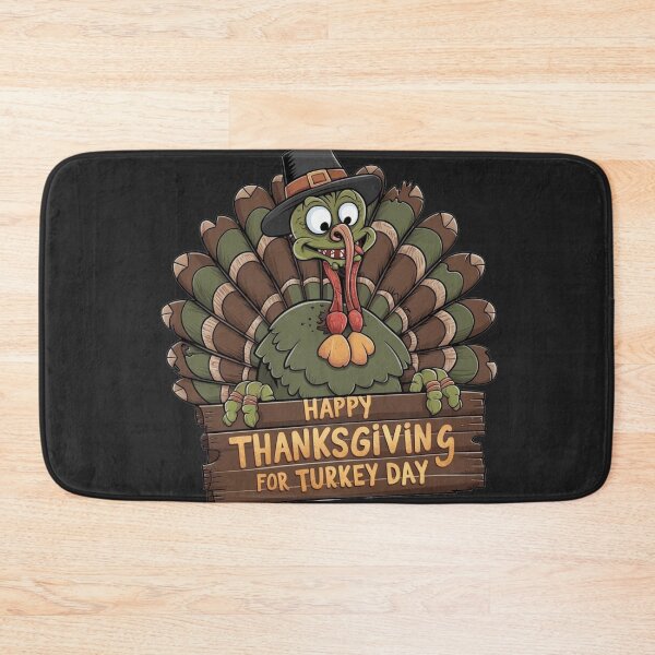 Item preview, Zombie Turkey Thanksgiving Artwork - Fun Cartoon Design designed and sold by Thaivi Design.