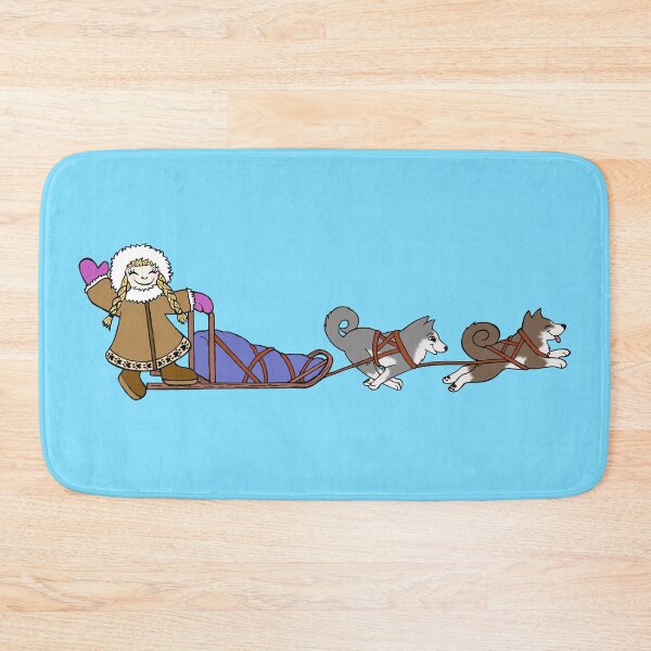 Item preview, Dog sledding fun designed and sold by sharkbait83.
