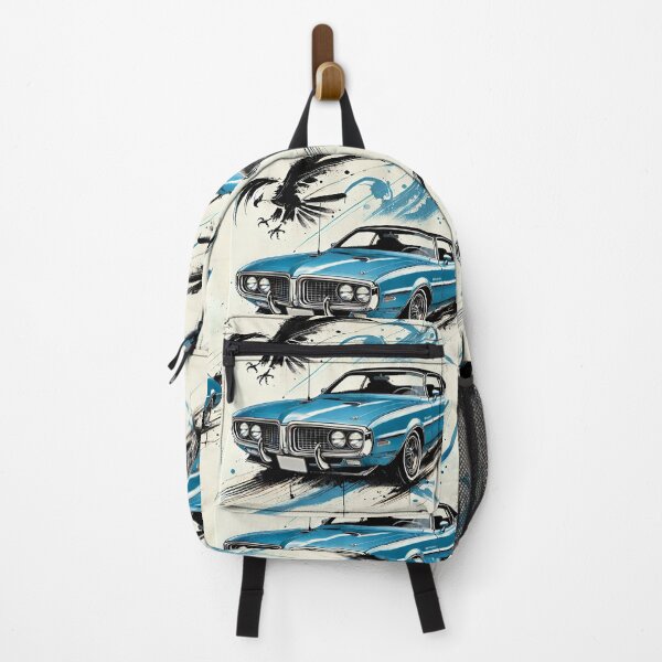 Item preview, 1971 Classic Thunderbird Fanart w Graffiti (Blue) designed and sold by Peterson Designs.