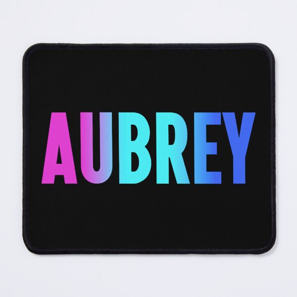 Item preview, Colorful Aubrey Name in Galaxy Gradient designed and sold by Promoc.
