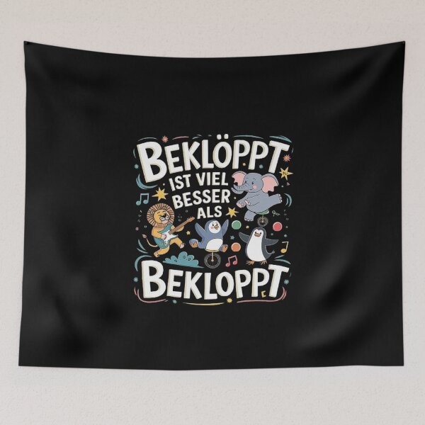 Item preview, Funny Animals with Inspirational German Quote Design designed and sold by love3617.