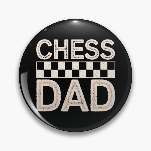 Item preview, Chess Dad Design with Rustic Checkered Typography designed and sold by love3617.