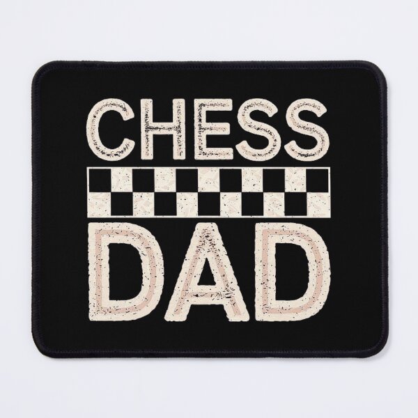 Item preview, Chess Dad Design with Rustic Checkered Typography designed and sold by love3617.