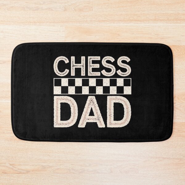 Item preview, Chess Dad Design with Rustic Checkered Typography designed and sold by love3617.