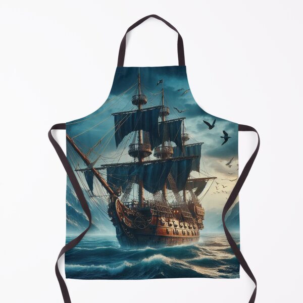 Item preview, Pirate Ship designed and sold by Jennifer McBride.