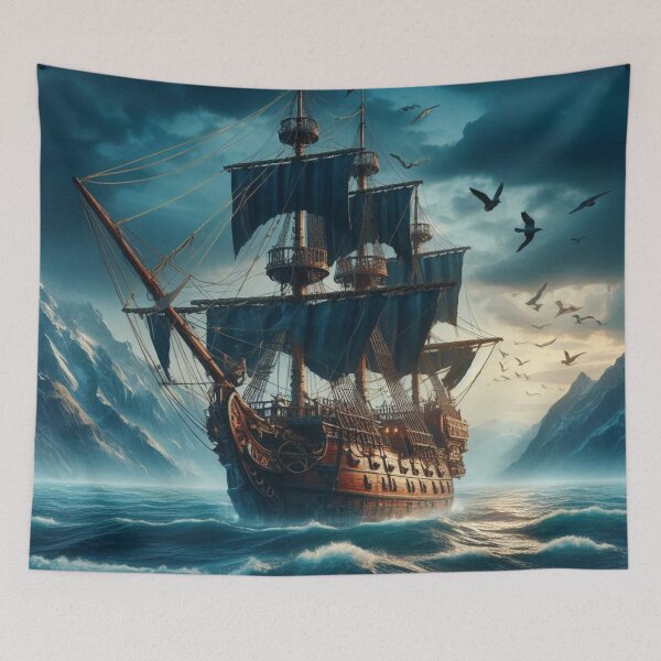 Item preview, Pirate Ship designed and sold by Jennifer McBride.