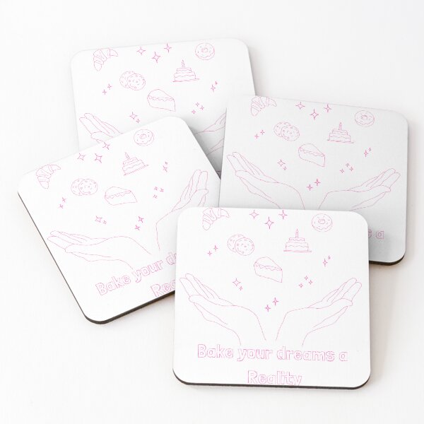 Item preview, Bake your Dreams a Reality - Pink designed and sold by Sweet-Stitches.