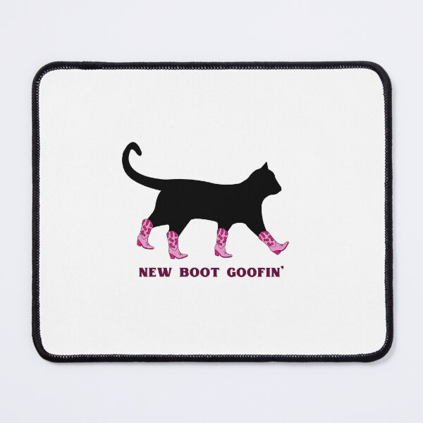 Item preview, New Boot Goofin' Cat designed and sold by Mushroom Patch Designs.