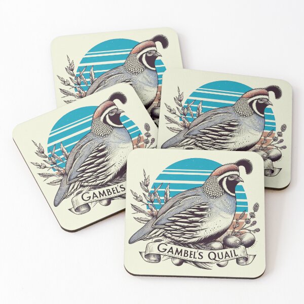 Item preview, Gambel's Quail 3 designed and sold by theAVIARY7.