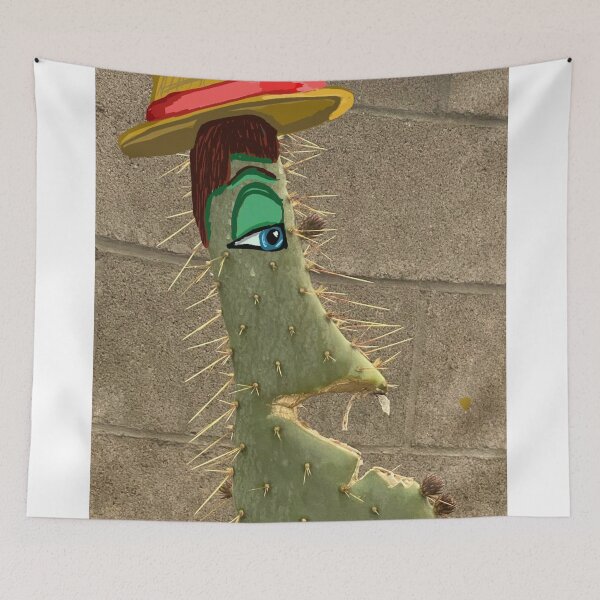 Item preview, Mortimer The Cactus Dude designed and sold by pinkyjainpan.