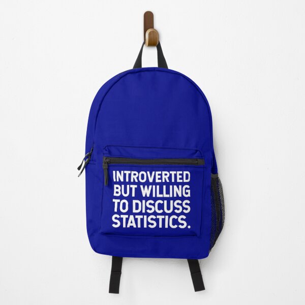 Item preview, Introverted But Willing To Discuss Statistics. V2 designed and sold by SarahJisri.