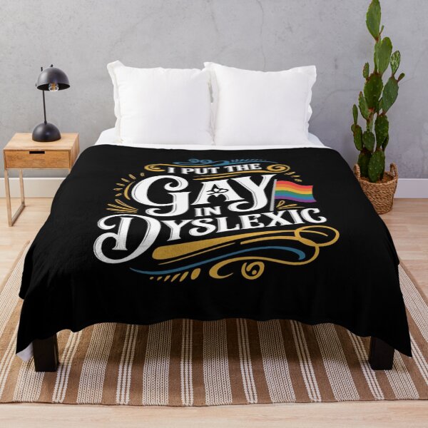 Item preview, I Put The Gay In Dyslexic designed and sold by Redgiant87x.