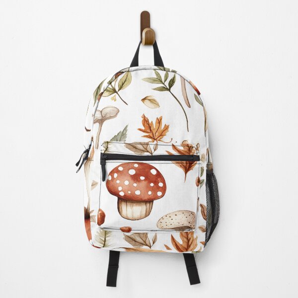 Item preview, Mushrooms and leaves - Autumn theme designed and sold by Fab-Haven.