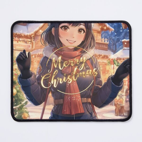 Item preview, Sweet Anime Christmas: A Kawaii Holiday Wish designed and sold by RK - Shop.