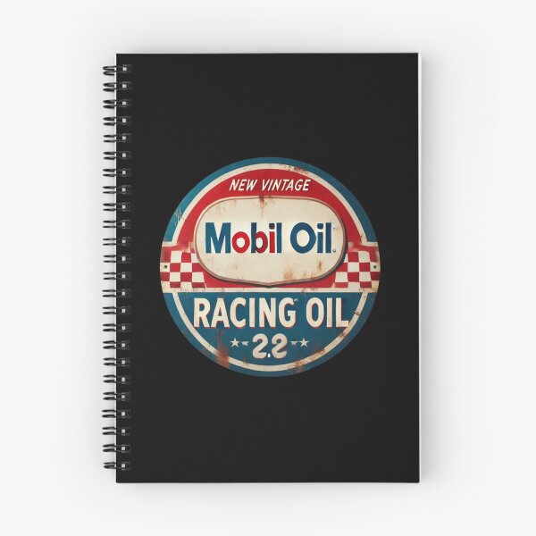 Item preview, Antique Mobil Oil Racing Car Sign designed and sold by FutureTraveller.