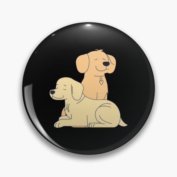 Item preview, Adorable Golden Retrievers Couple - 2 Loving Dogs designed and sold by Jasava Shop.