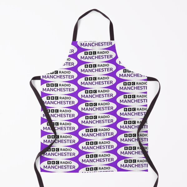 Item preview, BBC Radio Manchester England in white oval designed and sold by PIXEL POP DESIGNS - Beyond the Norm!.