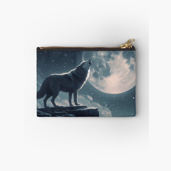 Item preview, Wolf howling at the moon designed and sold by Jennifer McBride.