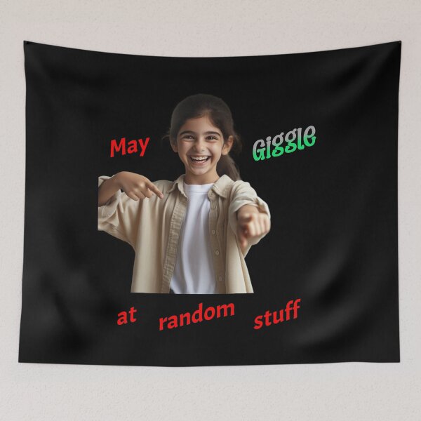 Item preview, Giggly Girl designed and sold by 5PointsDigital.