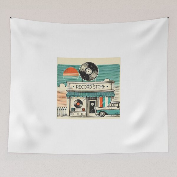 Item preview, Classic Vinyl Storefront designed and sold by OldSchoolRetro.