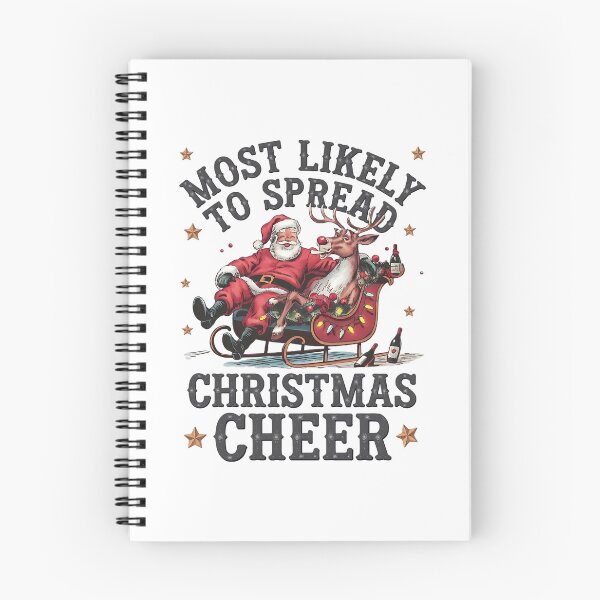 Item preview, "Most Likely to Spread Christmas Cheer"  A Festive Spirit for All. designed and sold by Hope2123.