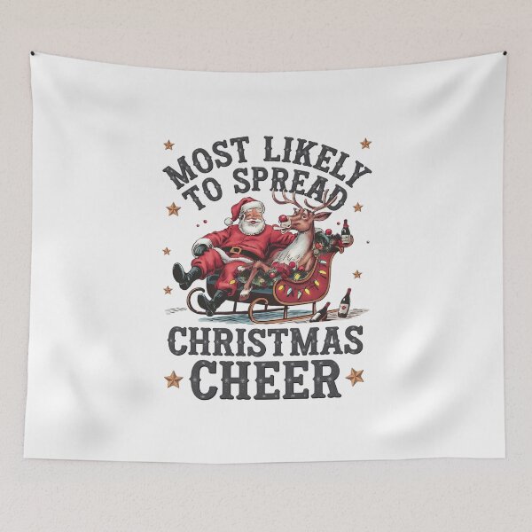 Item preview, "Most Likely to Spread Christmas Cheer"  A Festive Spirit for All. designed and sold by Hope2123.