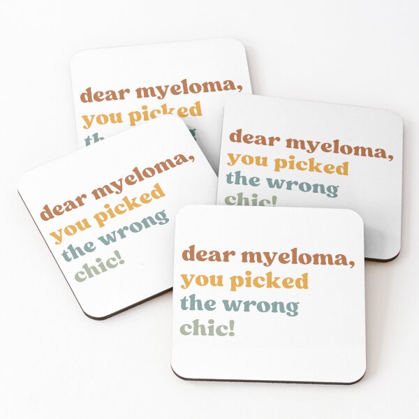 Item preview, Dear Myeloma, You Picked The Wrong Chic, Cancer Survivor designed and sold by faridman.