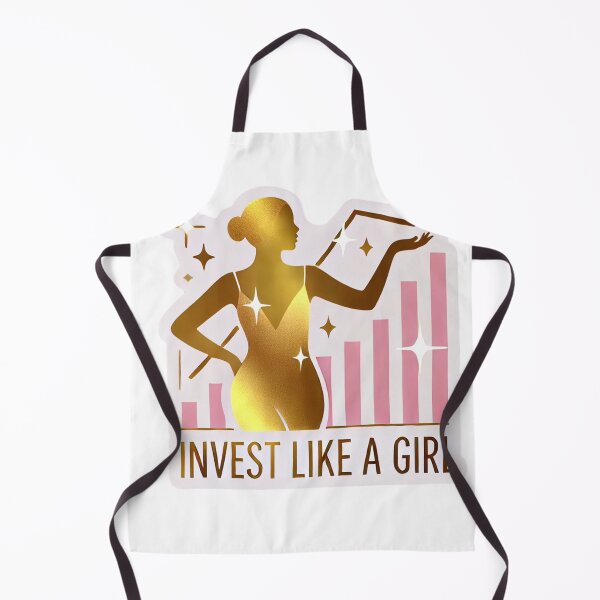 Item preview, Invest Like a Girl Sparkle designed and sold by AStickerMaker12.