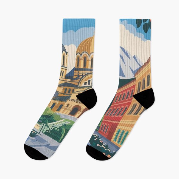 Item preview, Sofia Vintage Travel Poster designed and sold by TravelerRat.