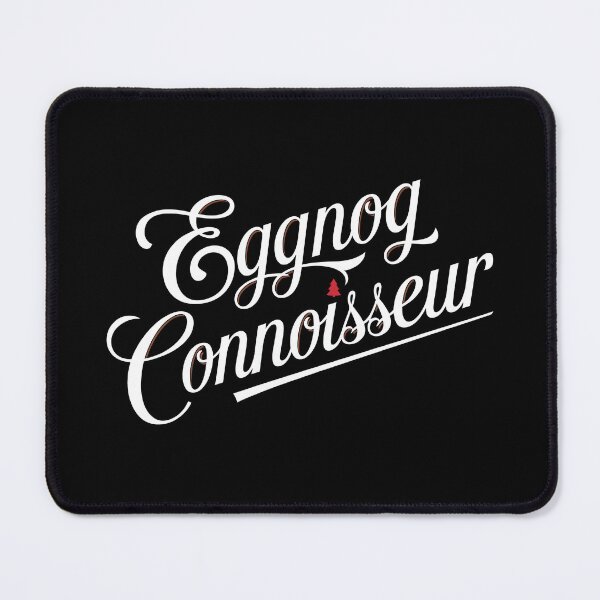 Item preview, Eggnog Connoisseur  Christmas  designed and sold by These_Prints.