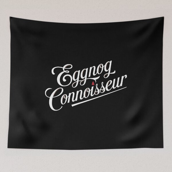 Item preview, Eggnog Connoisseur  Christmas  designed and sold by These_Prints.