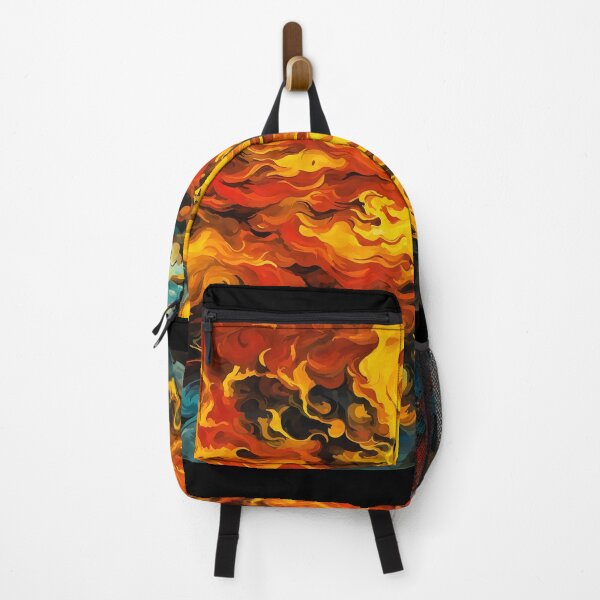 Item preview, Dramatic fire and smoke effect glowing red and yellow colors exploding designed and sold by Gabi.Media.