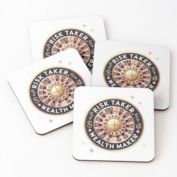 Item preview, Risk Taker Wealth Maker Dart Board designed and sold by AStickerMaker12.