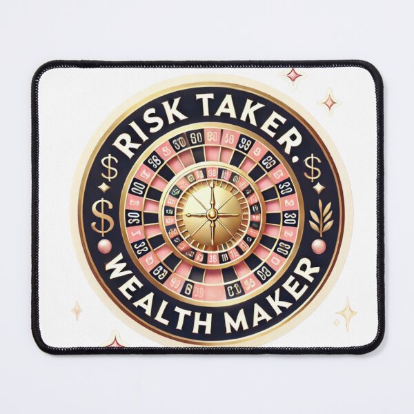 Item preview, Risk Taker Wealth Maker Dart Board designed and sold by AStickerMaker12.