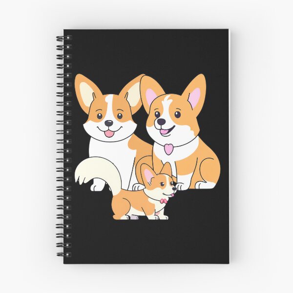 Item preview, Adorable Corgi Family - 3 Corgis Sitting Together designed and sold by Jasava Shop.